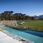 Treehotel in new zealand - Hapuku Lodge & Tree Houses pool view