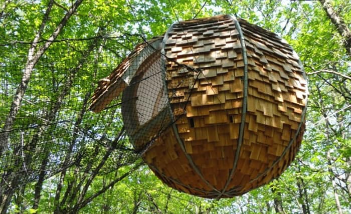 Treehotel in France - Lov’nid treehouse