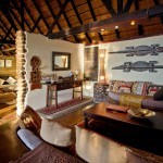 Luxury Tongabezi hotel interior in africa