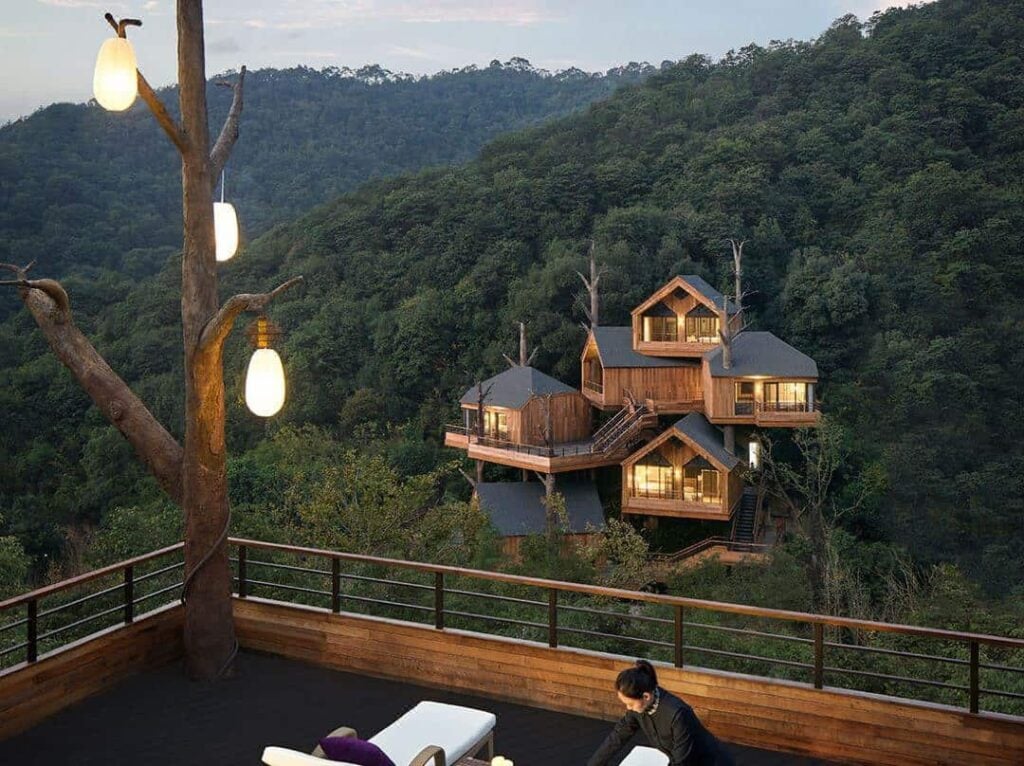 Hangzhou Kaiyuan Senbo TreeHotel - Treehouses in China