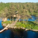 Treehouse in Norway: Treetop Fiddan