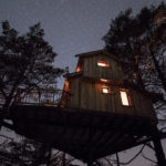 Treehouse in Norway: Treetop Fiddan