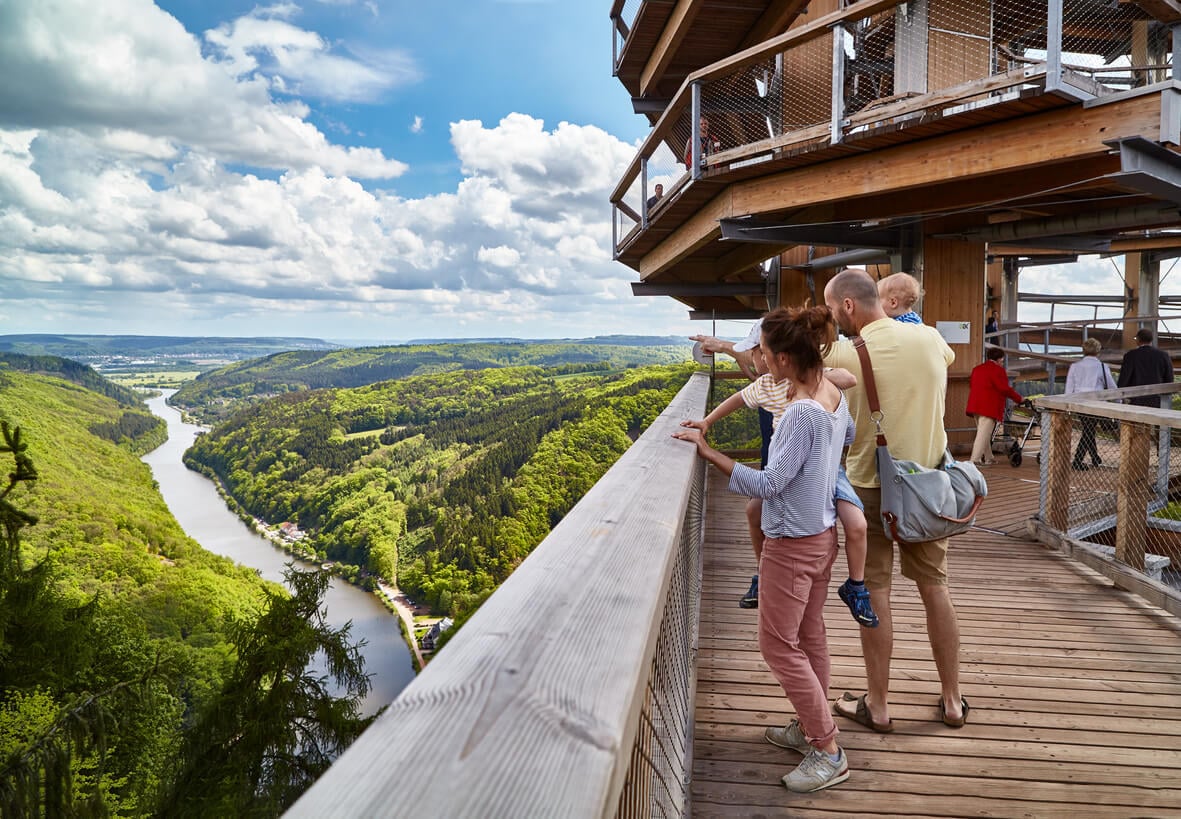 Baumwipfelpfad Saarschleife Treetop - Baumwipfelpfads Saarschleife %C2%A9 Erlebnis Akademie AG 1 3