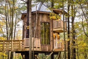 The Mohicans Treehouse Resort and Wedding Venue - Treehouses in Treehouse Hotels in the USA