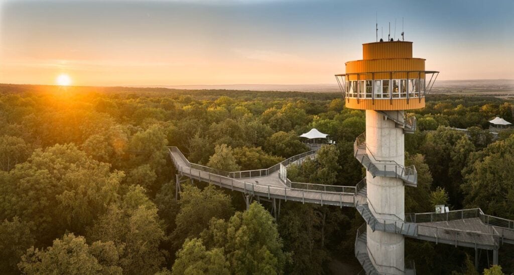 Baumkronenpfad in Nationalparks Hainich - Treehouses in Germany