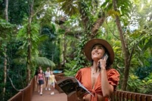 Daintree Discovery Centre Aerial Walkway - Treehouses in Australia