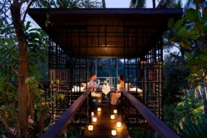 Café Gazebo at HOSHINOYA Bali - Treehouses in Bali