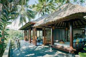 Café Gazebo at HOSHINOYA Bali - Treehouses in Bali